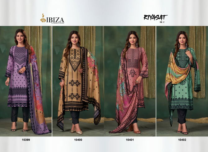 Riyasat Vol 2 By Ibiza Designer Salwar Suits Catalog
